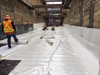 Aplicación de sistema de impermeabilización